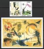 Belarus 1994 Mi 55/56 + bl 4 MNH - Europa: Arta contemporana