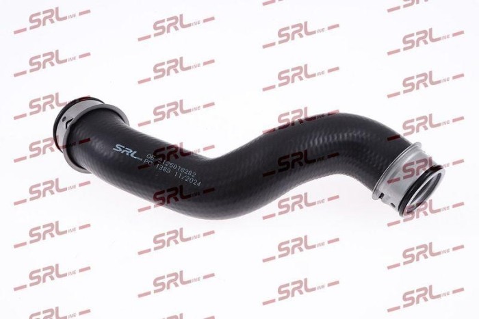 Furtun intercooler Mercedes Clasa C 14, Clasa CLS, E Cabrio, E Class 16, E Coupe, motor: 2.1 CDI, SRLine, Cauciuc, 2125018282; A2125018282