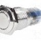 Intrerupator anti-vandalism, ON-ON, &Oslash;16mm, ONPOW - LAS2-GQF-22Z/S-P