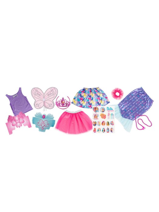 Cufar cu costumatii &amp; accesorii Barbie PlayLearn Toys