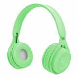 Casti wireless MRG MYO8, Handsfree, Cu bluetooth, Verde C577