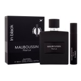 Mauboussin Pour Lui In Black Set cadou pentru Bărbați EDP 100 ml + EDP 20 ml