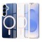 Husa MagSafe pentru Samsung Galaxy S25 S931, Techsuit, Pro, Roz