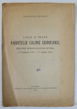 VIATA SI TRAIUL PARINTELUI CALINIC CERNICANUL , EPISCOPUL RAMNICULUI - NOUL SEVERIN ) 1787 - 1868 ) de PREOTUL NICULAE SERBANESCU , 1950