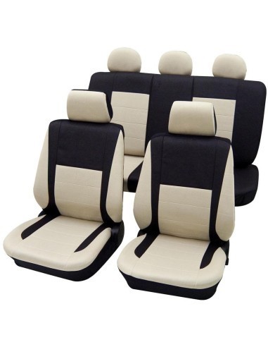 Set Huse Scaun Universale Elegance Petex Bej-Negru