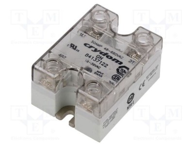 Releu semiconductor SENSATA/CRYDOM 18&amp;divide;36VAC 50A 48&amp;divide;660VAC 1-fazat foto