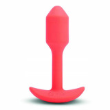 Plug anal vibrator - B-Vibe Vibrating Snug Plug 1 Orange