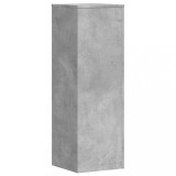Cumpara ieftin Suport de plante, gri beton, 33x33x100 cm, lemn prelucrat