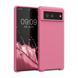 Husa pentru Google Pixel 6, Silicon, Roz, 55480.212, kwmobile, Carcasa