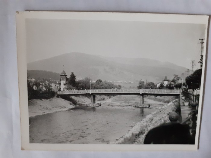 Fotografie cu un pod din Vatra Dornei
