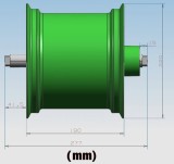 Motor scooter electric 1500w