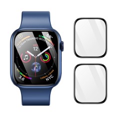 [Pachet 2x] Folie Apple Watch 10 46mm Dux Ducis Pmma Screen Protector Series, negru foto