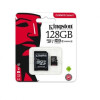 Card memorie Kingston MicroSDXC 128Gb cu Adaptor (Class 10) Blister, 128 GB
