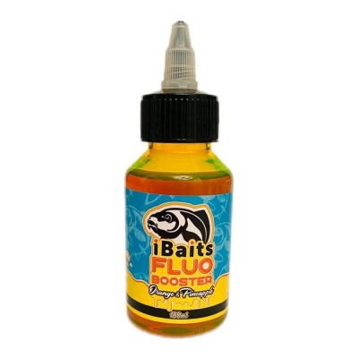 Fluo Booster iBaits Orange &amp;amp; Pinapple, 100ml foto