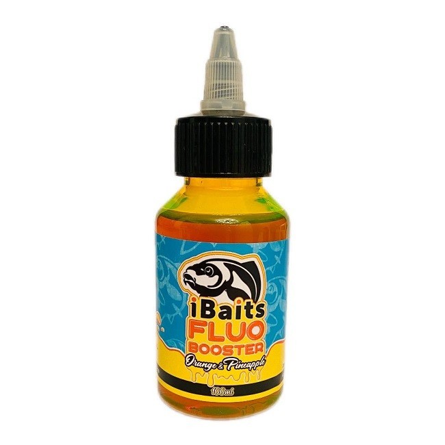 Fluo Booster iBaits Orange &amp; Pinapple, 100ml