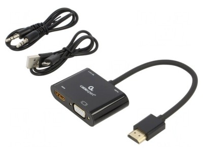 Adaptor HDMI 4K UHD 0,15m foto