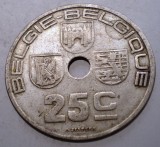 2.034 BELGIA 25 CENTIMES 1938, Europa, Cupru-Nichel