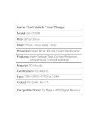 Incarcator Usams U2+ Dual USB Gold foto