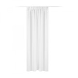 Draperie Elfie Opac cu rejansa Jemidi, 140 x 245 cm, Alb, Poliester, 55333.02