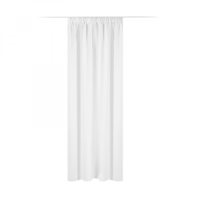 Draperie Elfie Opac cu rejansa Jemidi, 140 x 245 cm, Alb, Poliester, 55333.02 foto