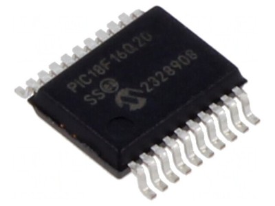 Microcontroler PIC18 64kB 64MHz SMD SSOP20 foto