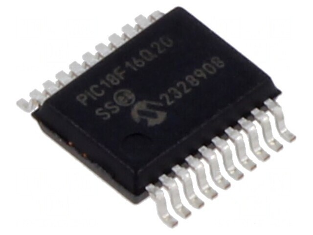 Microcontroler PIC18 64kB 64MHz SMD SSOP20