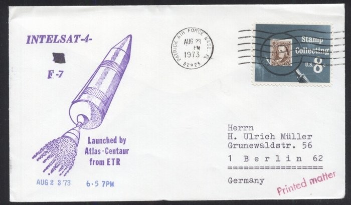 United States 1973 Space, Commemorative cover, FDC K.341