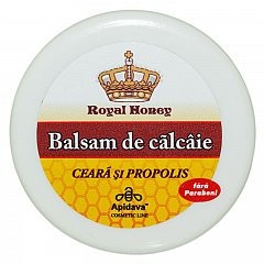 Balsam de Calcaie cu Miere si Ceara de Albine 30ml Apidava foto