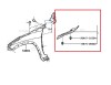 Carenaj roata Toyota Hilux (N120), 06.2016-, Fata, Dreapta, Aftermarket