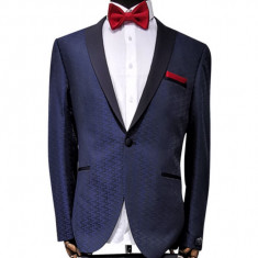 Costum barbati slim fit Bond (Marime: EU/46)