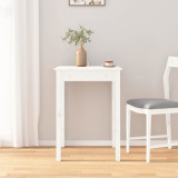 Gossi masa de sufragerie, alb, 55x55x75 cm, lemn masiv de pin