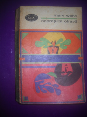 HOPCT NEPRETUITA OTRAVA / MARY WEBB - 1970 / 361 PAGINI foto