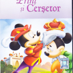 DVD animatie: Print si cersetor (original, dublat in limba romana )