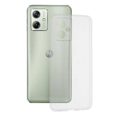 Husa pentru Motorola Moto G54, Techsuit Clear Silicone, Transparent foto