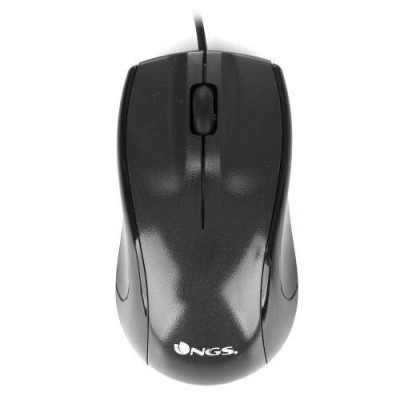 Mouse USB 1000 dpi 3 butoane negru NGS foto