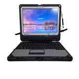 Panasonic Toughbook CF-33,12 inchi detașabil, Multi-touch, i5 7300U, 8 GB DDR3, 256GB SSD, FREE DOS, tastatura AZERTY, suport mana tableta
