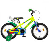 Bicicleta Copii Polar Dino - 14 Inch, Verde
