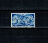 Italia 1949 - UPU, tren, avion, neuzat