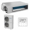Aparat aer conditionat tip Duct Gree GUD140P/A-T-GUD140W/NhA-X Inverter Trifazat 46000BTU Clasa A++ Alb