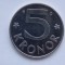 5 KRONOR 1993 SUEDIA-AUNC