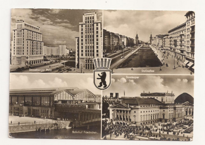 SG6 - Carte Postala - Germania, Berlin, circulata 1956