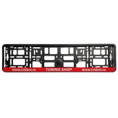 Suporti numar inmatriculare set 2buc - Tuning Shop - Rosu Garage AutoRide