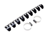 Protectie ornament pentru evacuari, 2 timpi, culoare negru Cod Produs: MX_NEW ABAEX011B