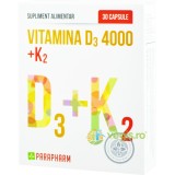 Vitamina D3 4000 + K2 30cps moi
