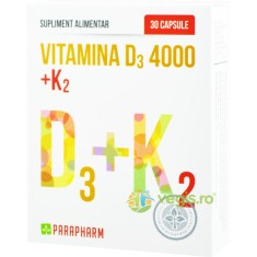 Vitamina D3 4000 + K2 30cps moi