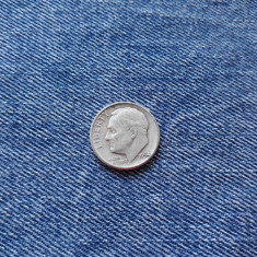 1E - 10 cents 1954 USA argint one dime centi SUA Statele Unite ale Americii