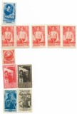 Marci diverse (11 buc.), 1950 - valori neobliterate, Romania 1900 - 1950