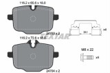 Set placute frana TEXTAR 2470301