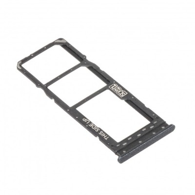 Suport SIM - Card Motorola Moto E22, Negru (Astro Black) foto