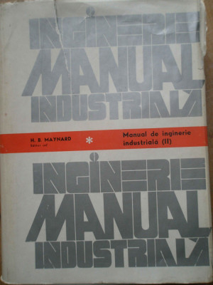 Manual De Inginerie Industriala - Colectiv ,305722 foto